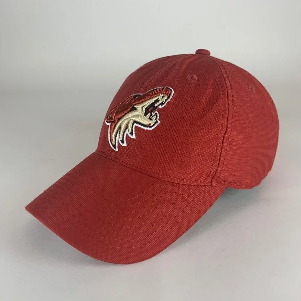 Arizona Coyotes NHL Red Adidas Relaxed Fit Strapback Hat